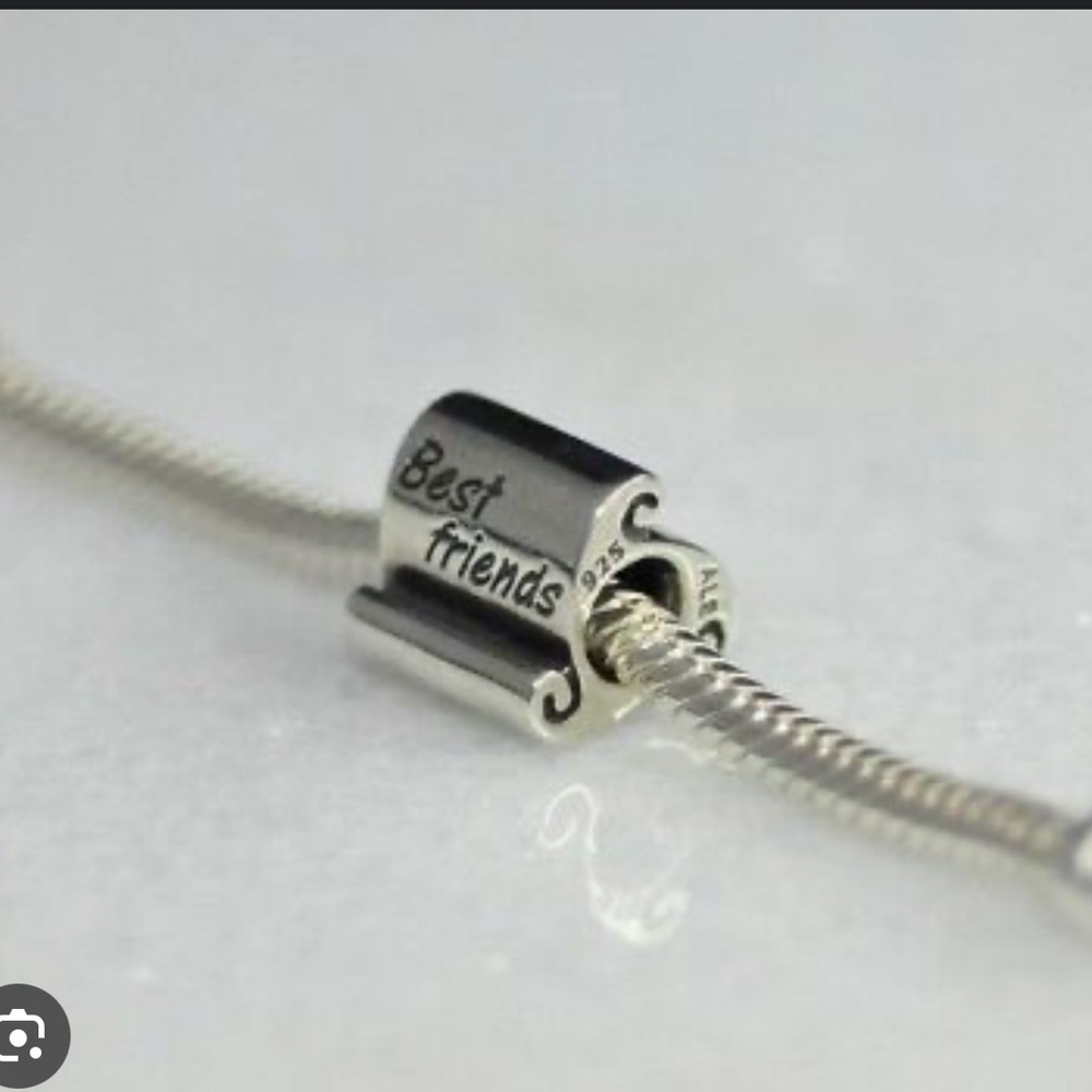 Pandora Best Friends Scroll Charm